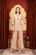 Emerald Beaded Indian Party Wear Co-ord Set